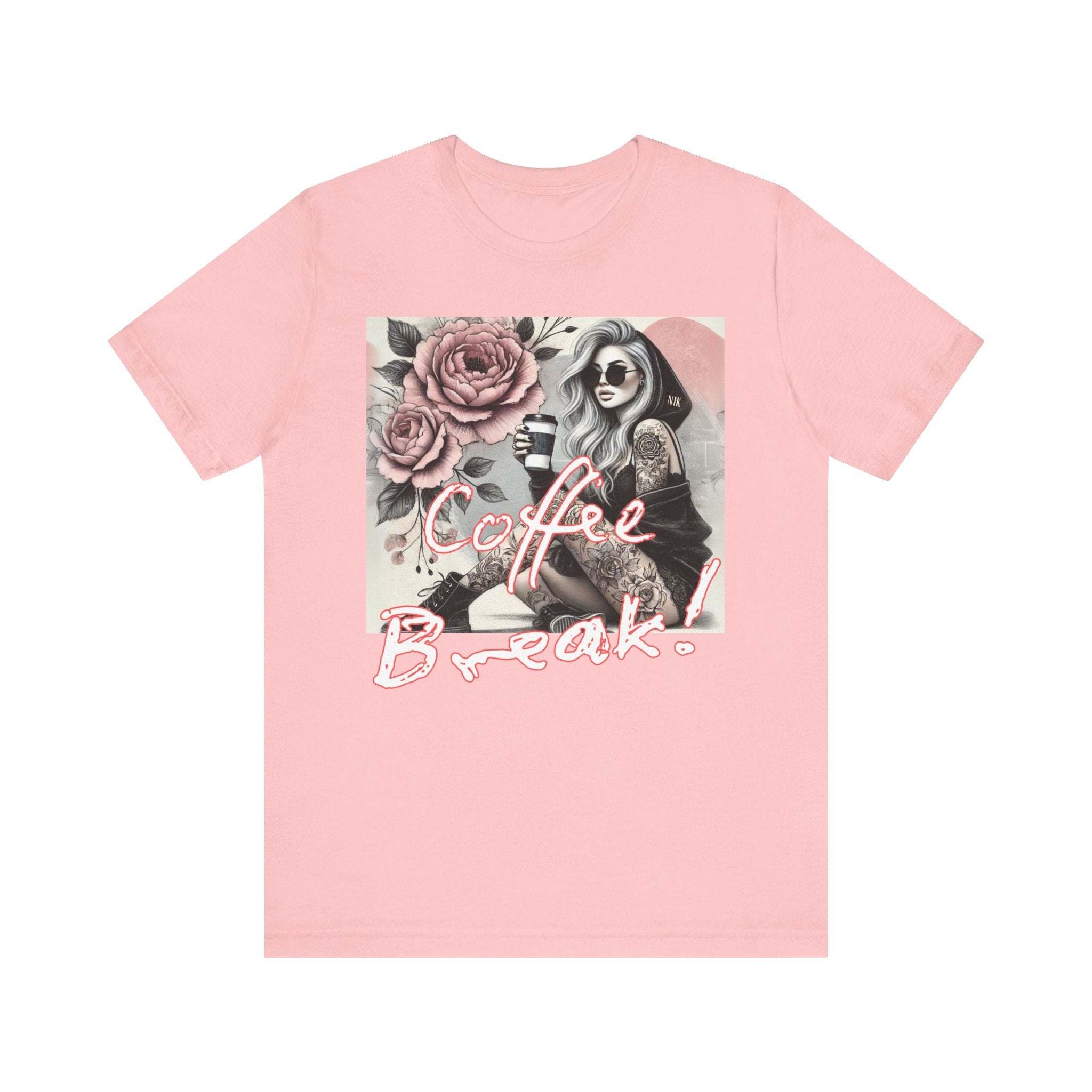 Coffee Break Unisex Jersey Short Sleeve Tee